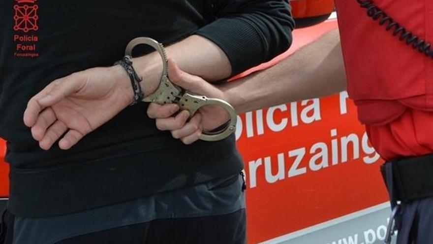 Detenido por la agresión sexual denunciada en Pamplona