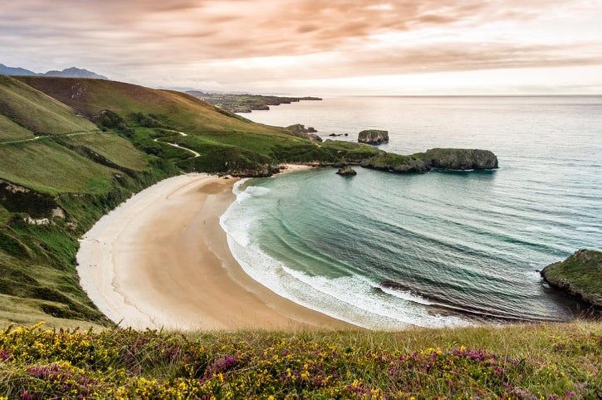 Playa de Torimbia, Llanes, Asturias