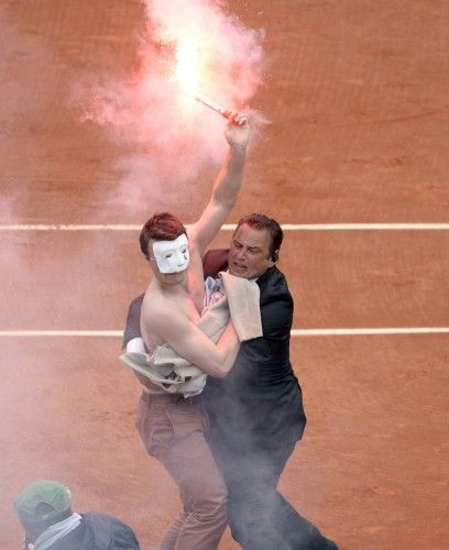 Protestas en la final de Roland Garros