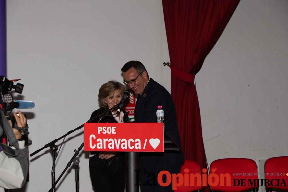 Presentación candidatura PSOE en Caravaca