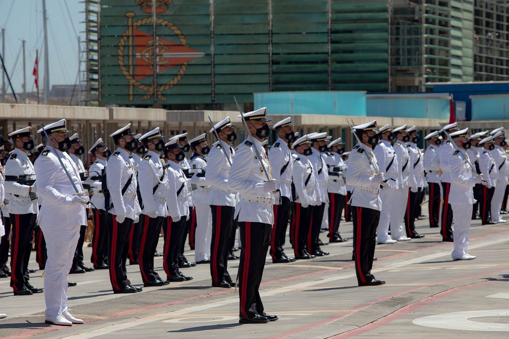 Así ha sido la visita de la reina Letizia a Cartagena