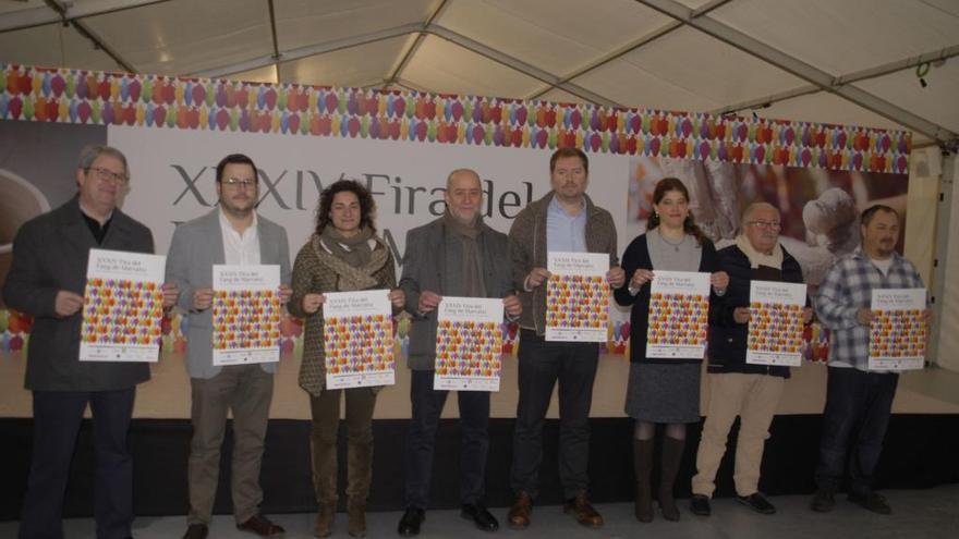 Autoridades y organizadores han presentado la Fira del Fang hoy por la mañana.