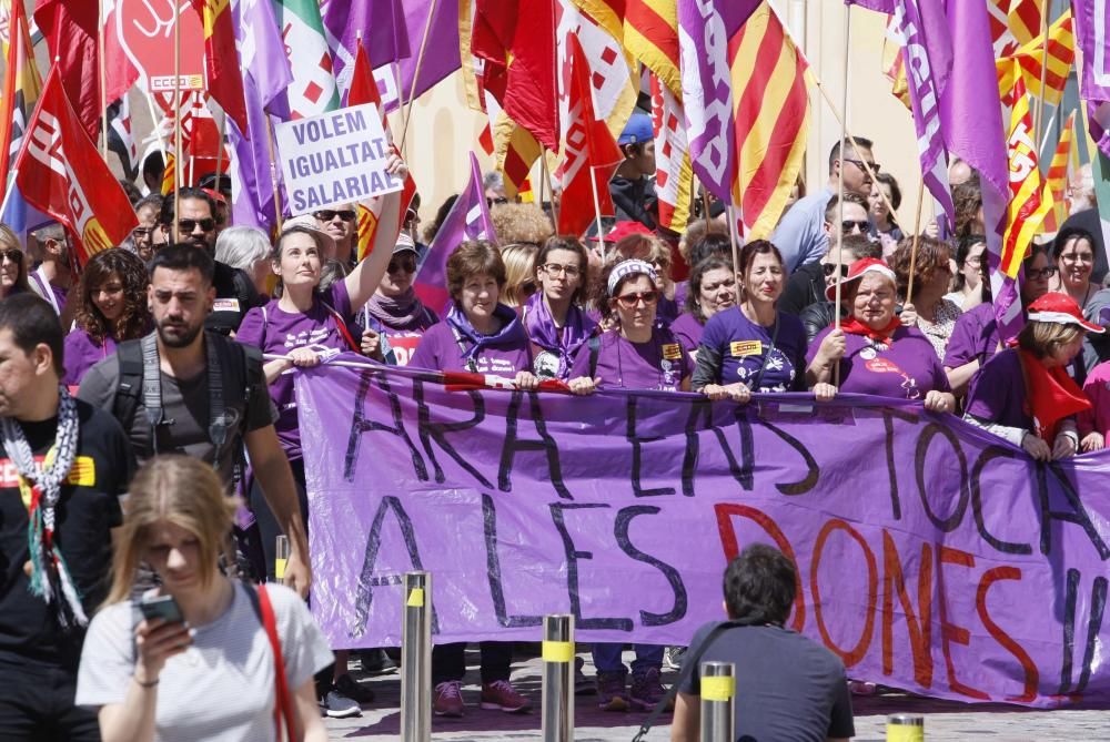 Manifestació a Girona