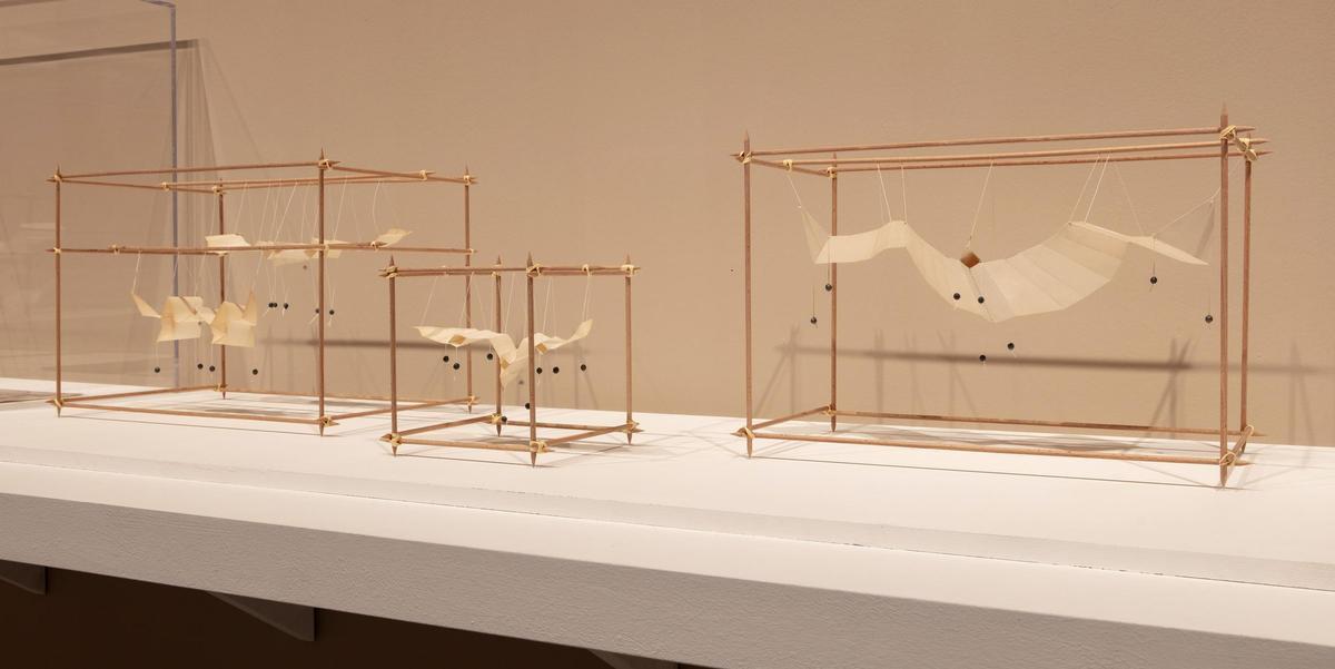 Maquetas para 'Pájaros-cometa' (1981).