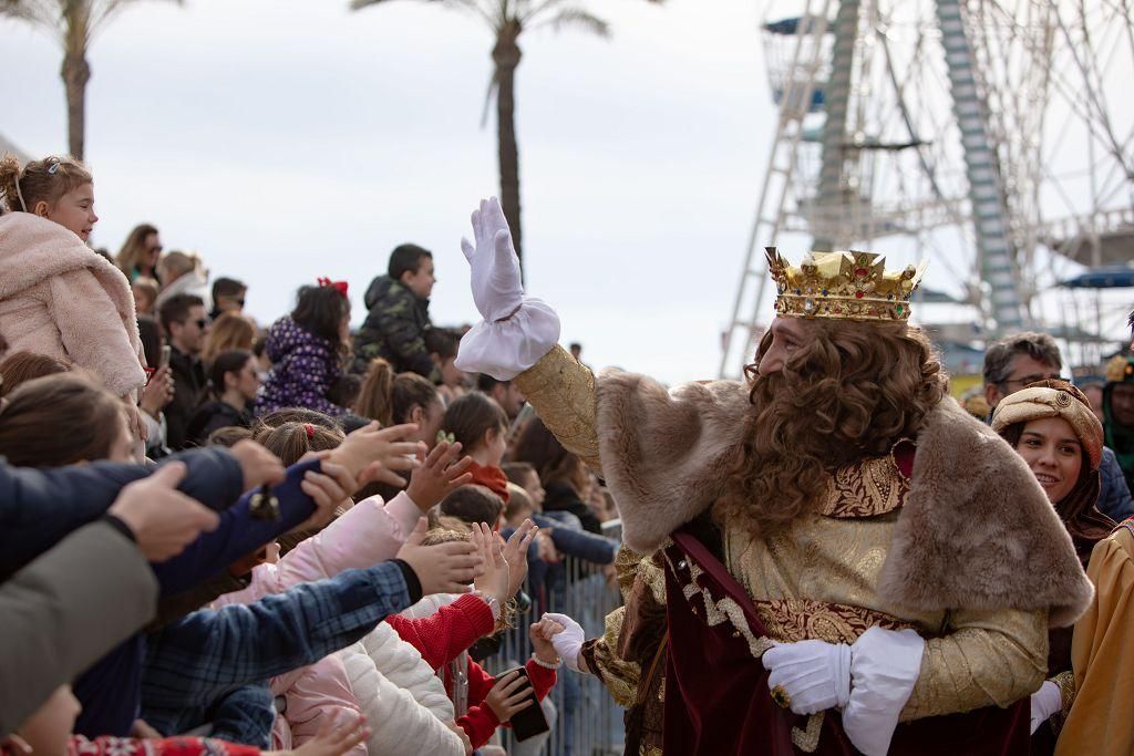 El desembarco en Cartagena de los Reyes Magos, en imágenes