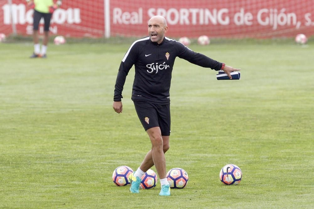 Entrenamiento del Sporting