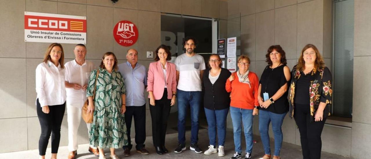 Visita a Ibiza de la portavoz del PSOE en el Senado | FSE-PSOE