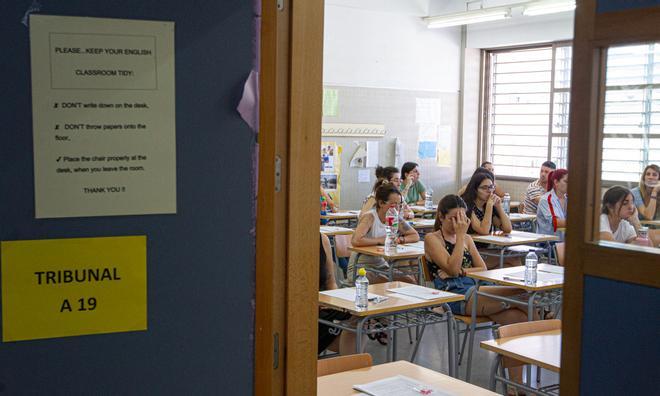 Primera prueba de las oposiciones al cuerpo de maestros