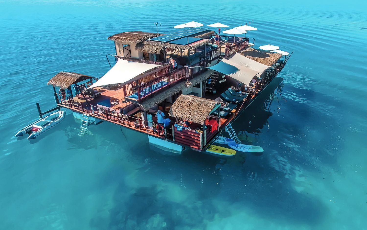 Es uno de los sitios más guays de Fiyi: así es Seventh Heaven.