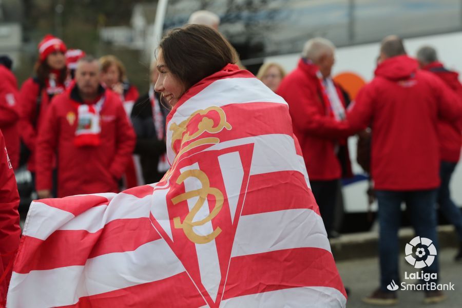 En imágenes: así fue la sufrida victoria de los rojiblancos en Lugo