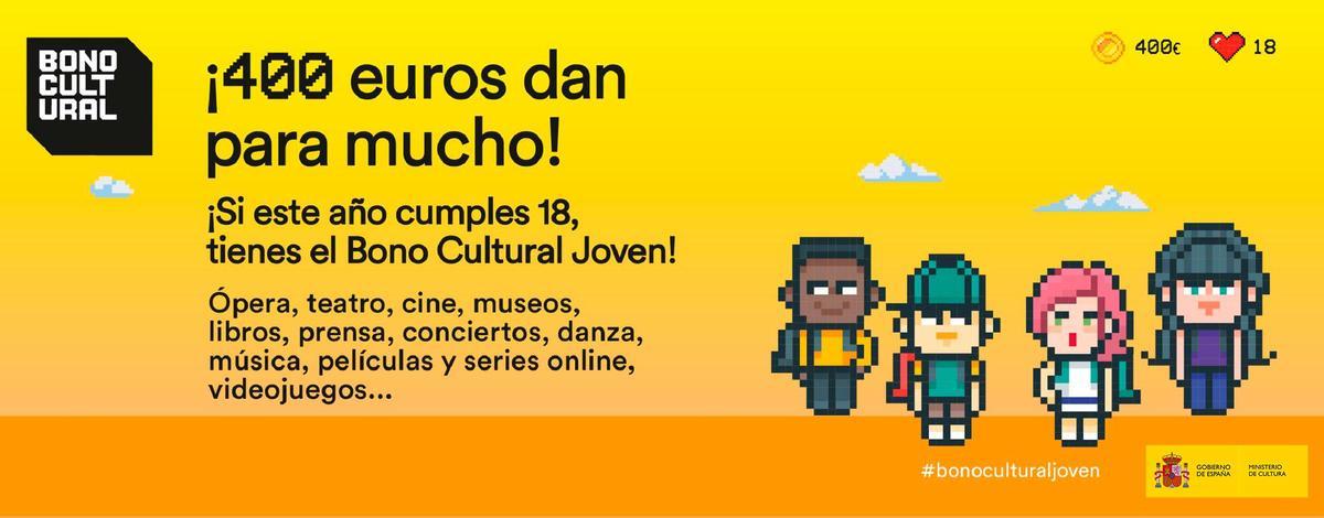 El Bono Cultural Joven es una ayuda clave para miles de personas