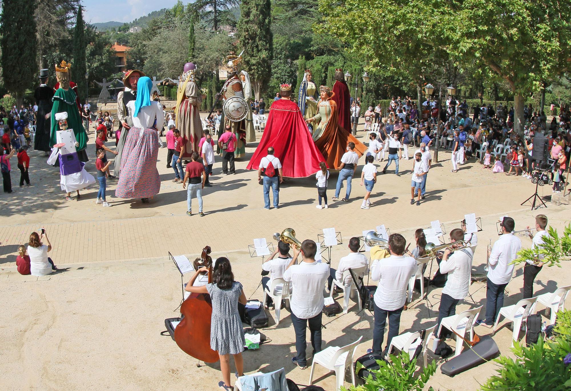 Festa dels 40 anys del gegants reis a Sallent