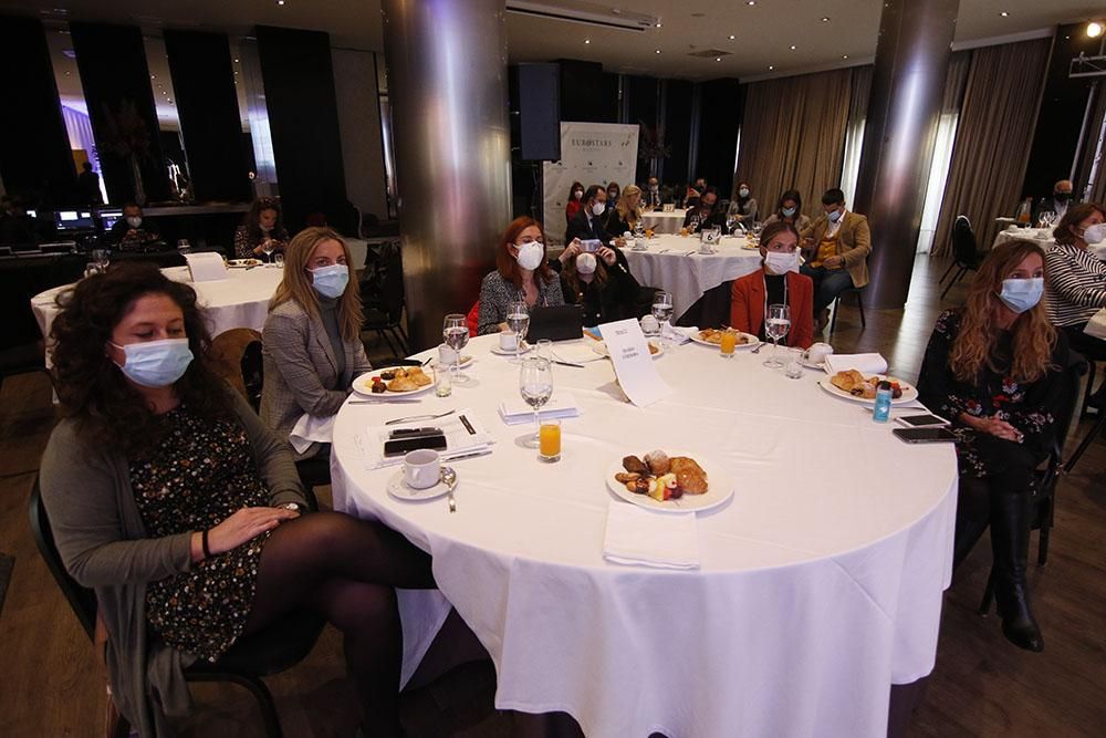 El presidente de CECO, Antonio Díaz, en los desayunos de Diario CÓRDOBA