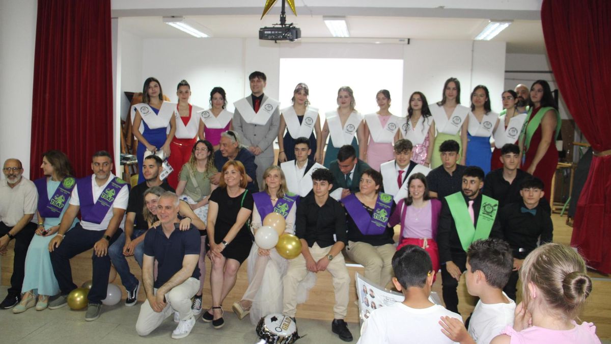 Fiesta y despedida en el IES de Puebla de Sanabria