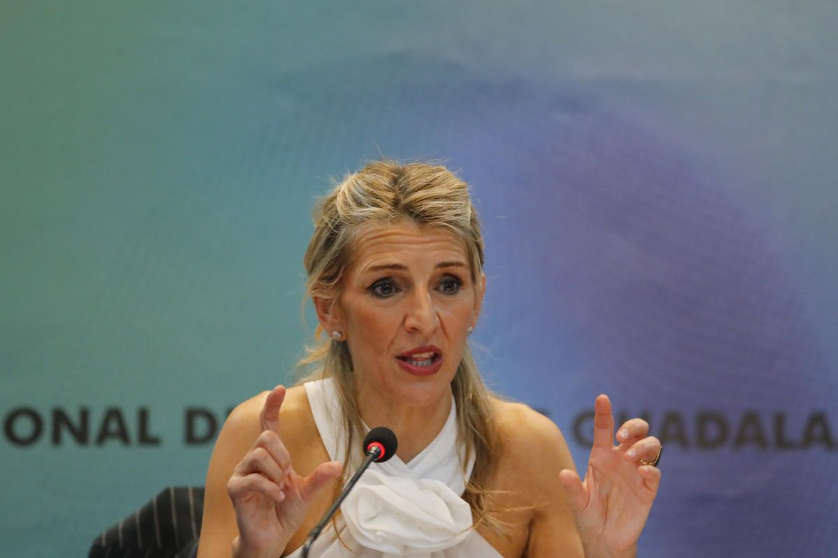 Yolanda Díaz, Ministra de Trabajo.