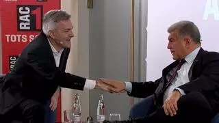 Las mejores frases del debate entre Laporta y Font