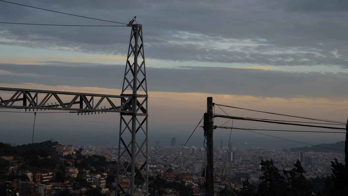 Tendido eléctrico.