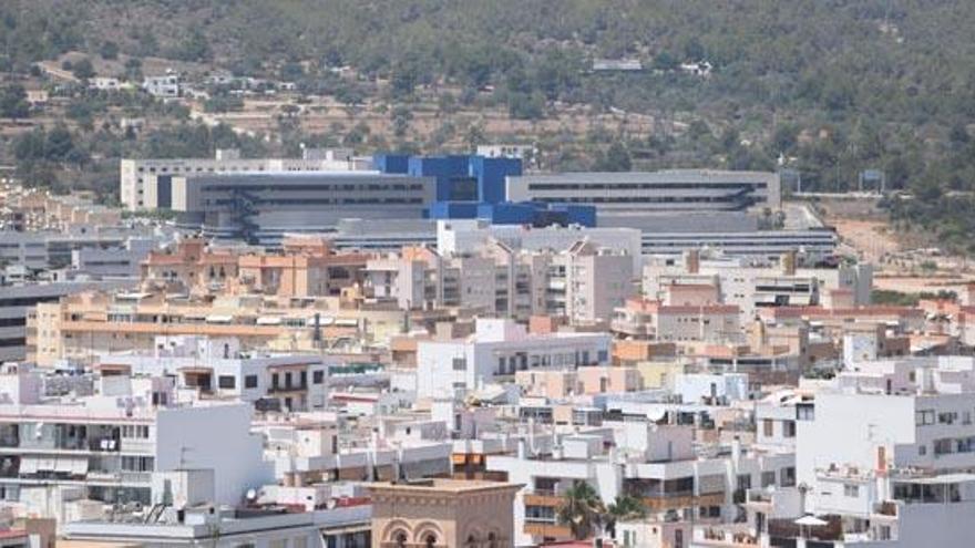 Vista general de la ciudad de Ibiza.