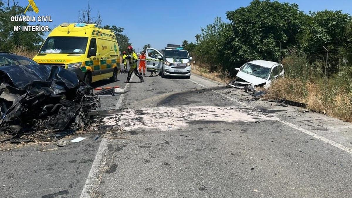 Lugar del accidente donde ocurrieron los hechos