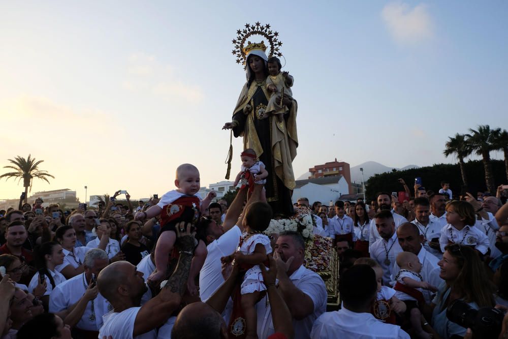 Procesión de la Virgen del Carmen en El Palo