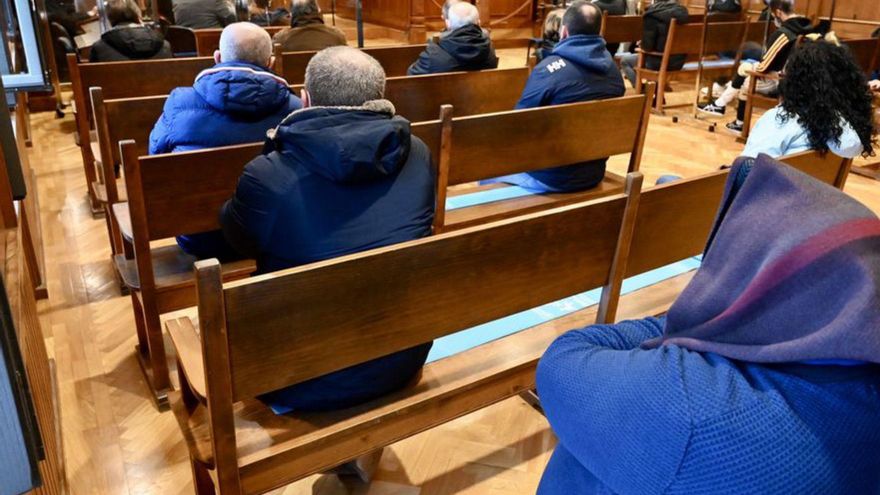 Una de las anteriores sesiones del juicio. | // RAFA VÁZQUEZ