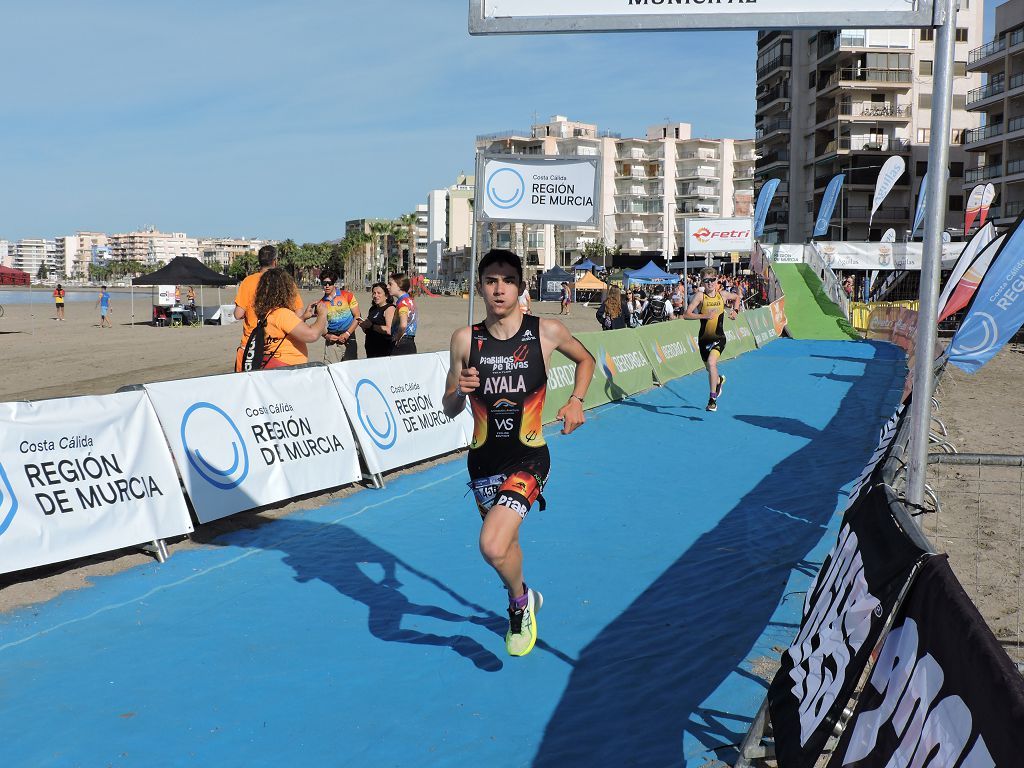 Campeonato de España de Triatlón de relevos en Águilas