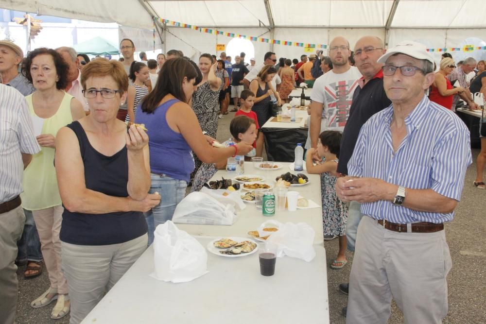 La fiesta gastronómica en honor al producto estrella de Moaña también quiso ser un homenaje a la figura de la mujer