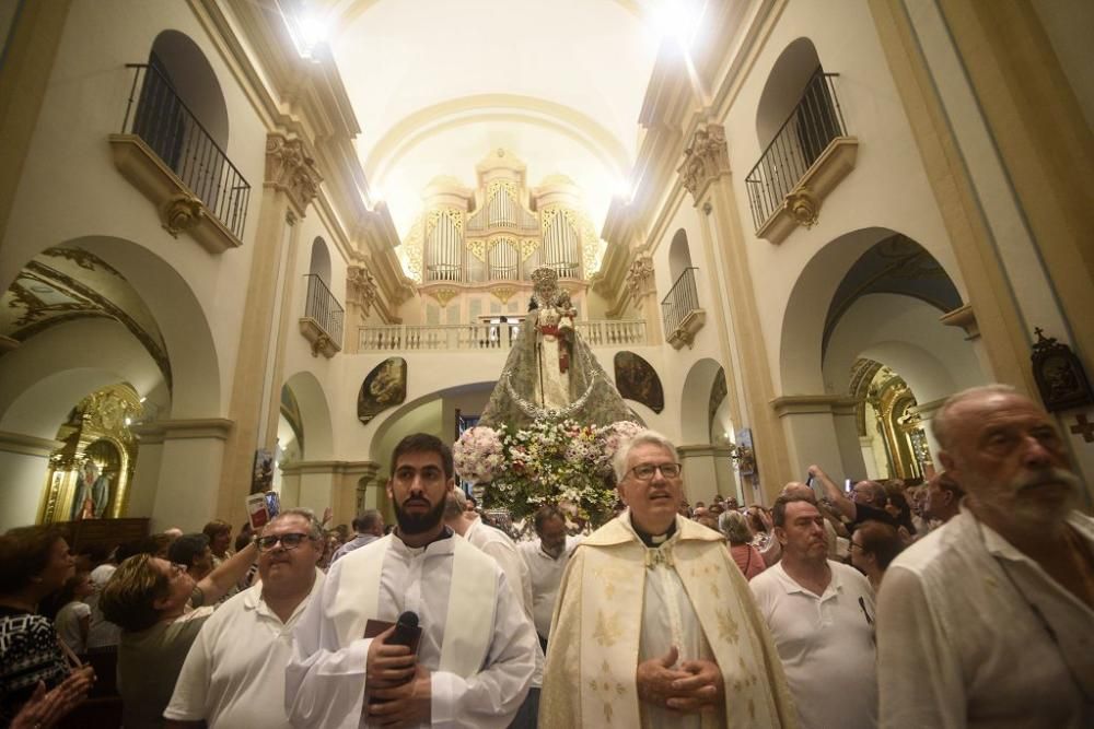 La Fuensanta baja en romería hasta la Catedral