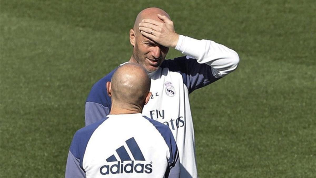 Zidane says Barça not more dangerous after stunning PSG comeback