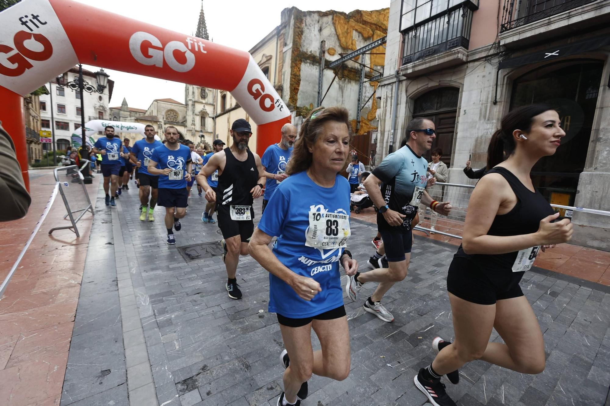 Así fue la carrera solidaria a favor de favor de los niños que padecen autismo
