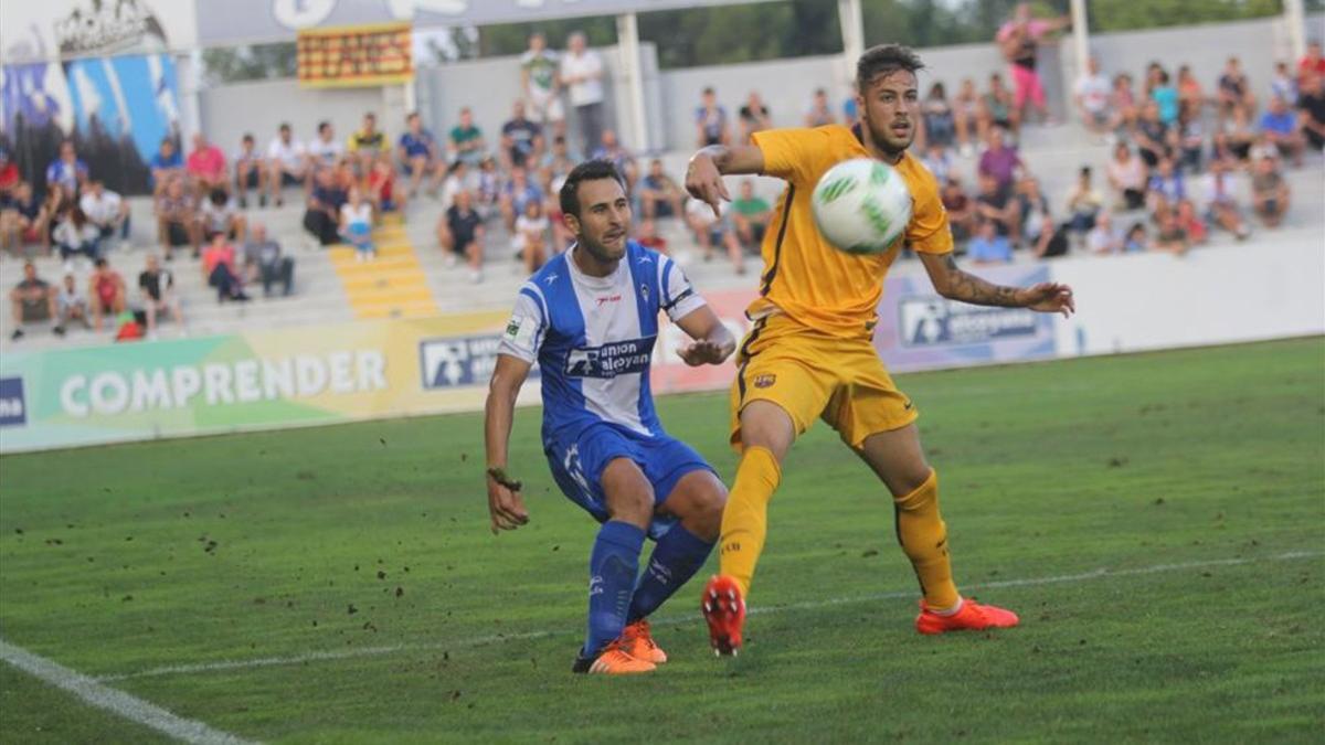 Abeledo tuvo un discreto paso por el Barça B