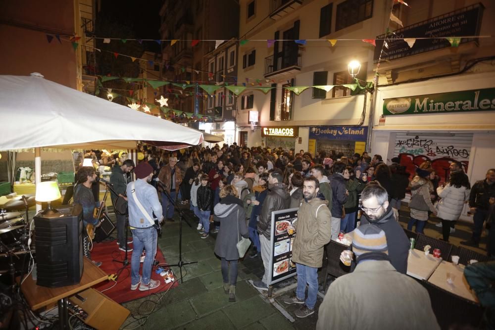 Sant Sebastià 2019: llonguetades en calles y plazas de Palma