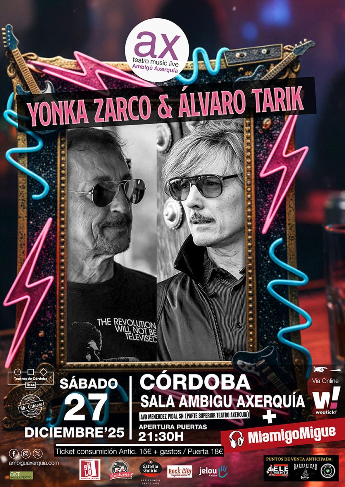 Concierto de Yonka Zarco y Álvaro Tarik