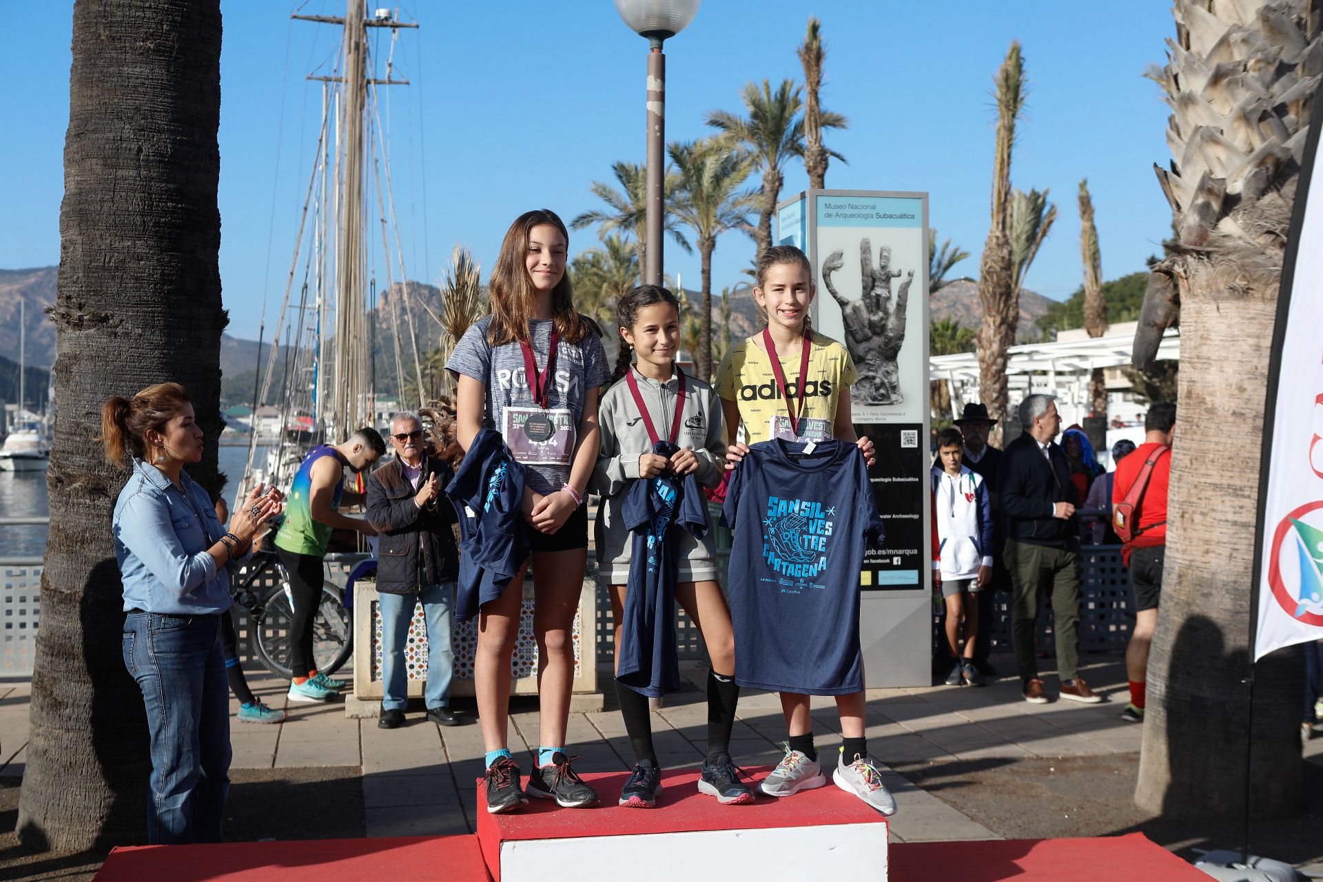 San Silvestre 2022 de niños en Cartagena