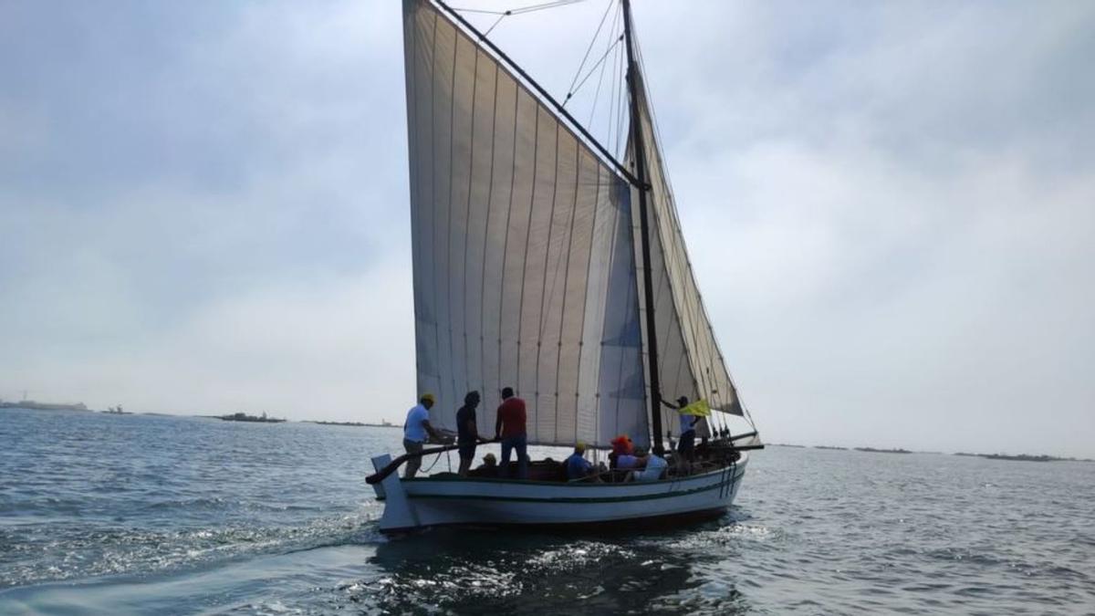 El centenario galeón “Eliseo”, recuperado por Sueste.   | // FDV