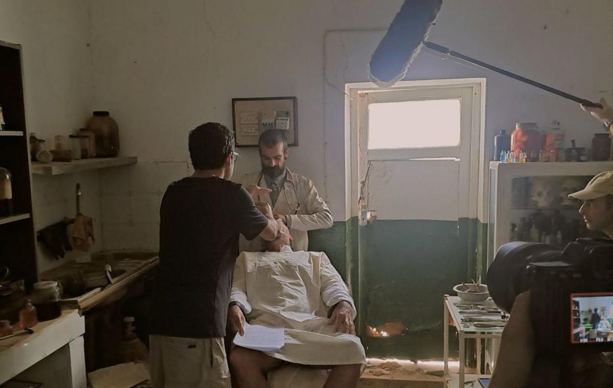 Una de las escenas grabadas en el pueblo de Tefía. | LP/DLP