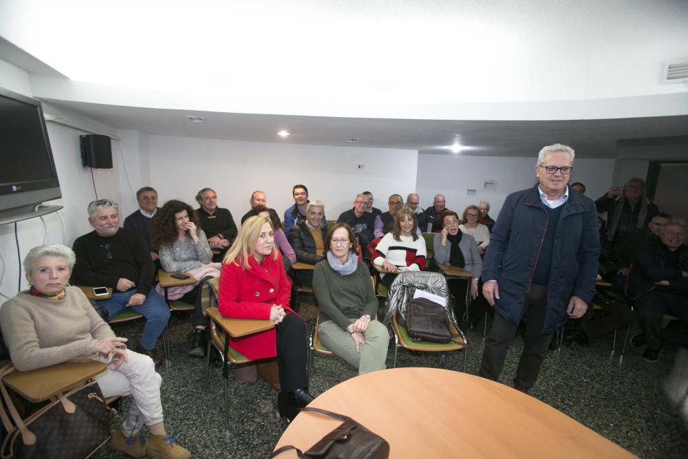 José Asensi presenta su precandidatura a las primarias del PSPV en Alicante