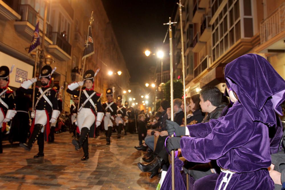 Procesión del Santo Entierro de Cristo en Cartagena