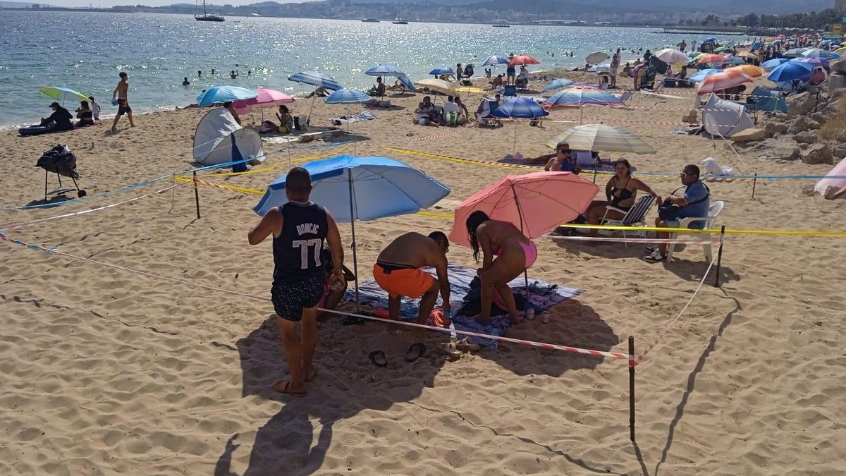 Imagen de la playa de Can Pere Antoni
