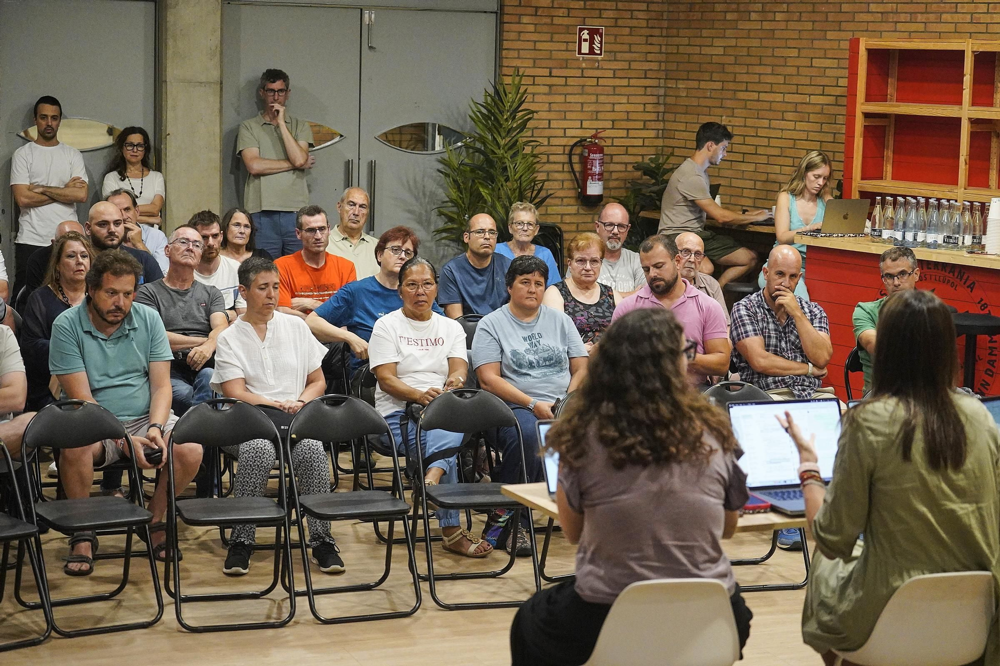 Les fotos de la sessió oberta d’atenció a l’abonat del Bàsquet Girona