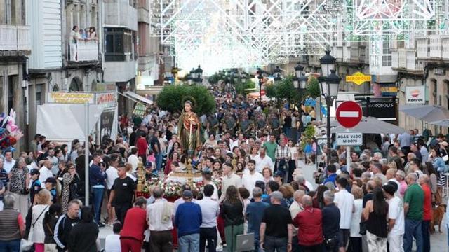 Procesión de San Paio nas festas de 2025. |  | BERNABÉ