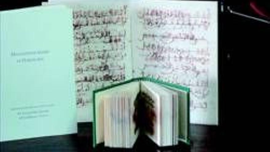 Presentado Hornachos el facsímil de los textos árabes
