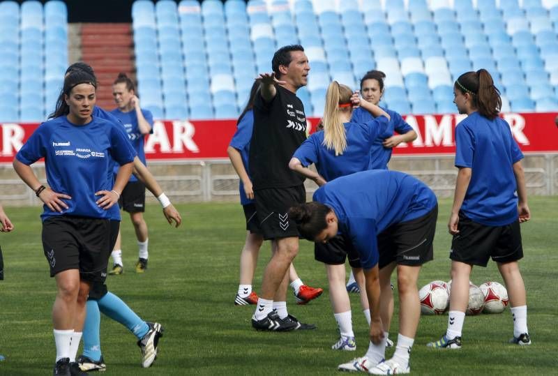 Fotogalería: Entrenamiento del Prainsa Zaragoza en La Romareda