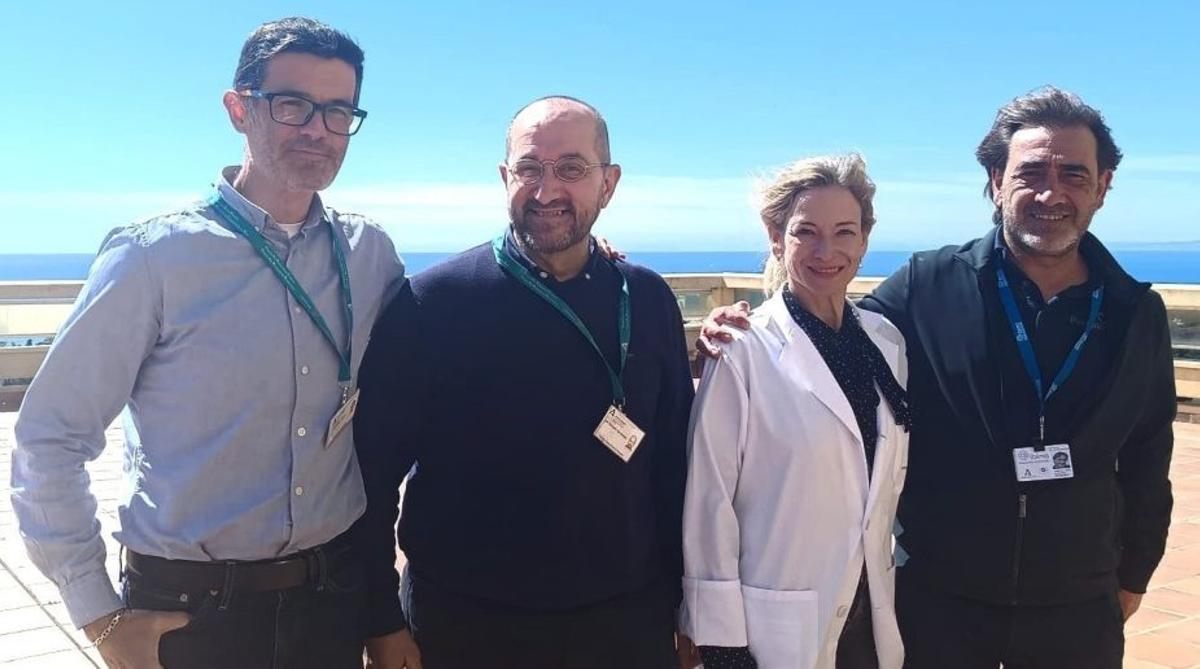 Profesionales del hospital que participan en el estudio.