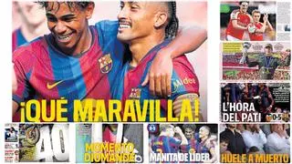 Las portadas de los periódicos deportivos hoy, lunes 7 de septiembre: SPORT, Marca, As y Mundo Deportivo