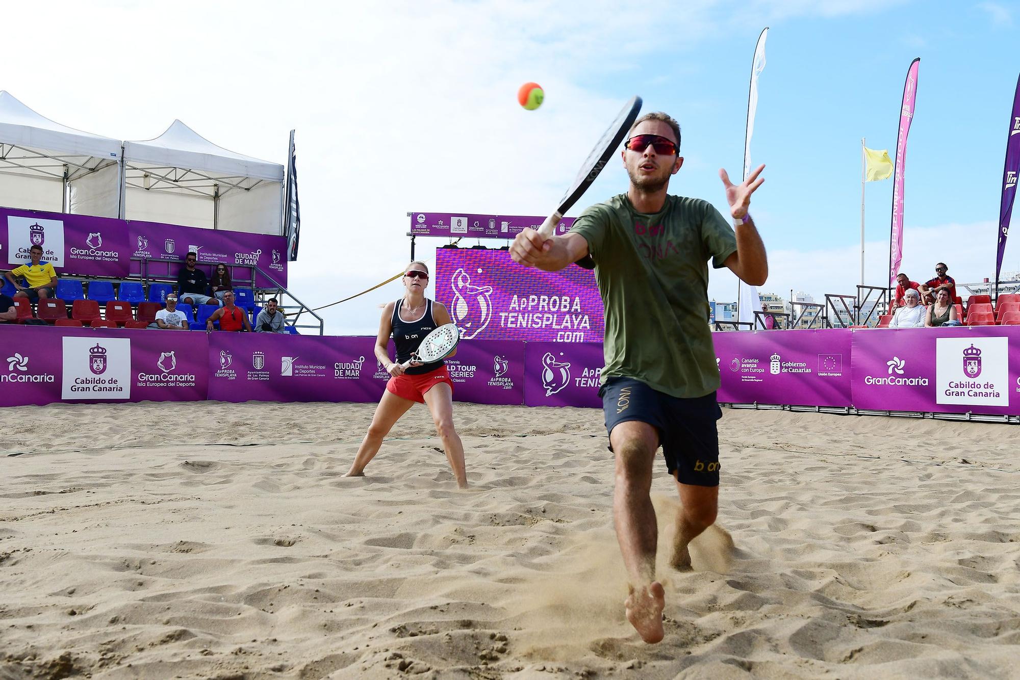 Biglmaier y Ringlstetter, campeones en categoría mixta del Sand Series ITF Beach Tennis Gran Canaria Classic 2022