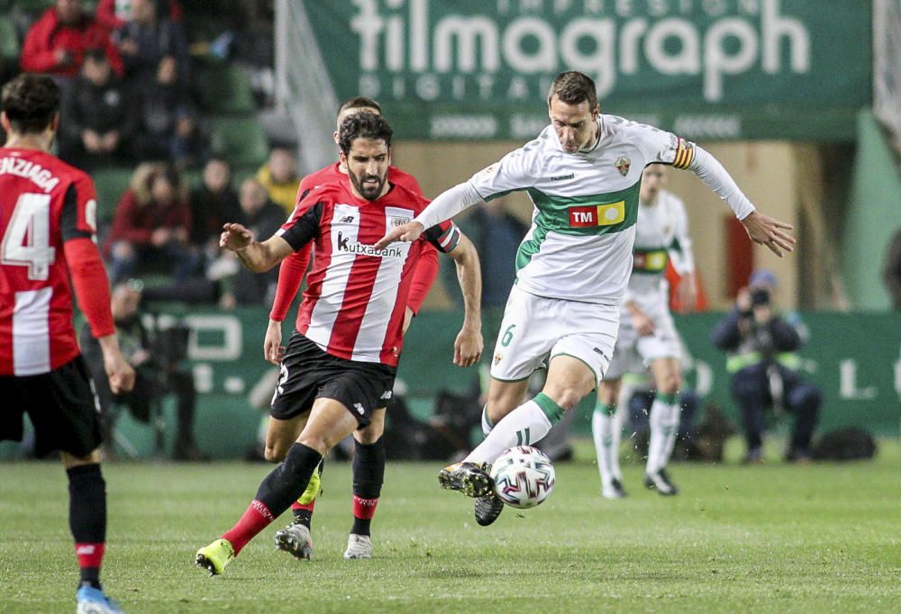 El Elche aguanta hasta el séptimo penalti pero cae ante el Athletic en la Copa del Rey