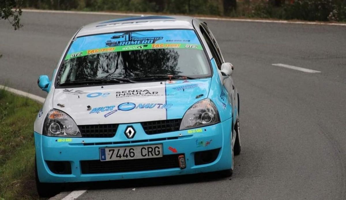 El Renault Clio Sport de Álvaro Rodríguez Campos disputará el tramo cronometrado. | A.C.I.