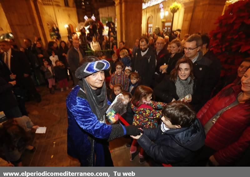 El Cartero Real recogió las ilusiones de los niños de Castellón