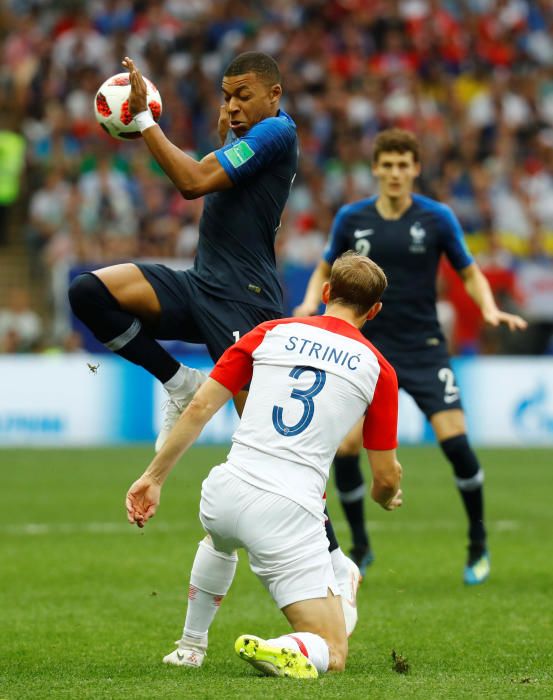 La final del Mundial entre Francia y Croacia